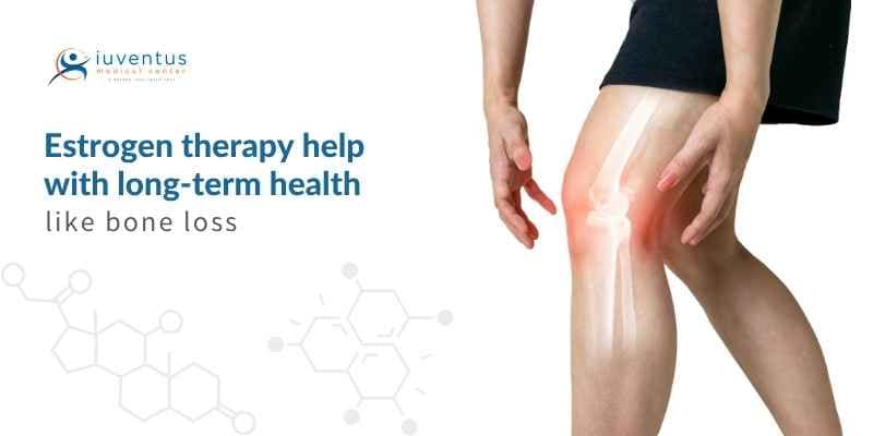 Estrogen therapy help with long-term health
